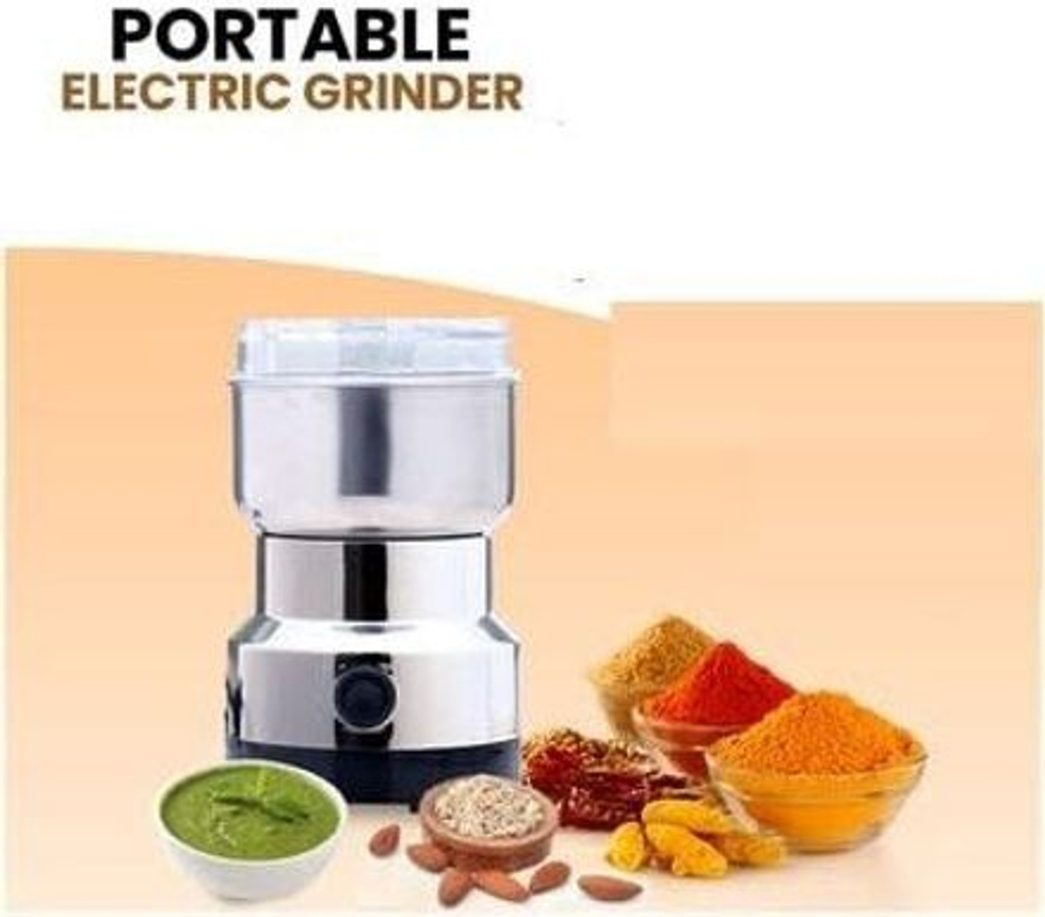 Image of JayGopalTrendz Electric Fruit Juicer Maker 350 W Juicer Mixer Grinder (Rechargeable Mini Juicer Mixer GrinderJJ224 | 1 Jar | Multicolor)