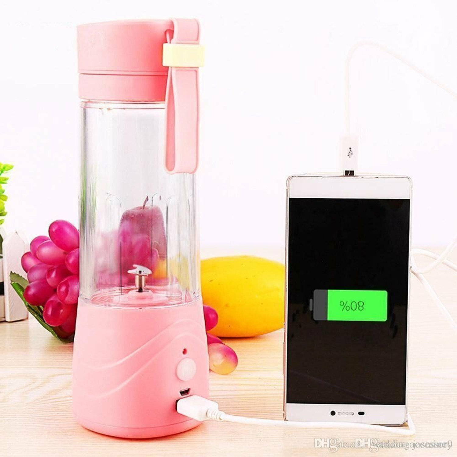 Image of Manasa Pro Fruit Juicer 200 W Juicer Mixer Grinder (ASE 870A BlendLife Juice With Sipper For Juices, Shakes, Smoothies, Baby Food | 1 Jar | Multicolor)