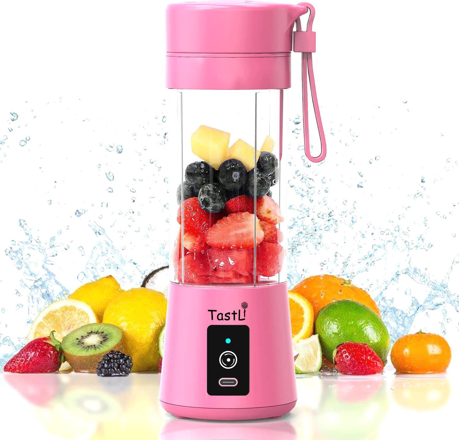 Image of JayGopalTrendz Electric Fruit Juicer Maker 350 W Juicer Mixer Grinder (Rechargeable Mini Juicer Mixer GrinderJJ224 | 1 Jar | Multicolor)