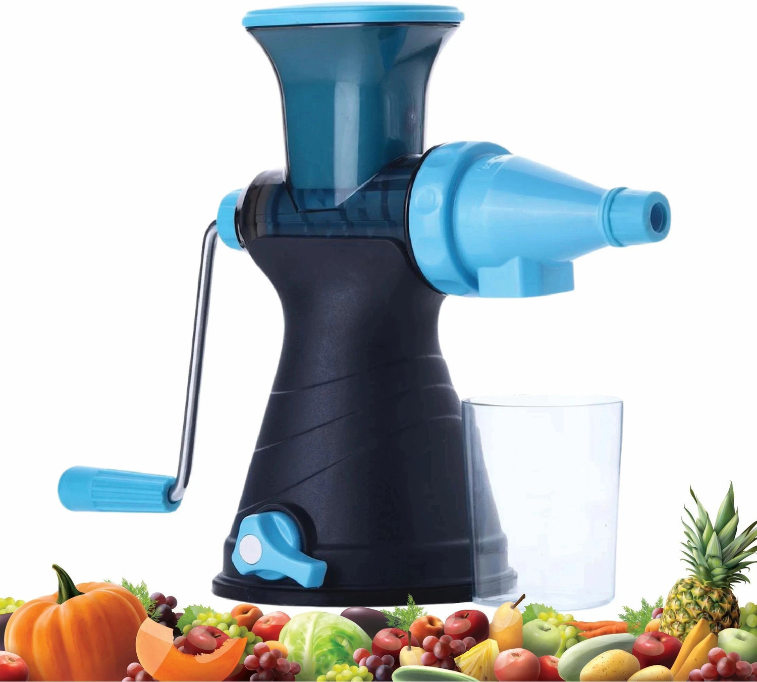 Image of Saumyaraj Metal 2-Jar Grinder | 650W Motor | High-Power Mixing & Grinding 650 W Juicer Mixer Grinder (Metal 2-Jar Grinder | 650W Motor | High-Power Mixing & Grinding | 2 Jars | Black)