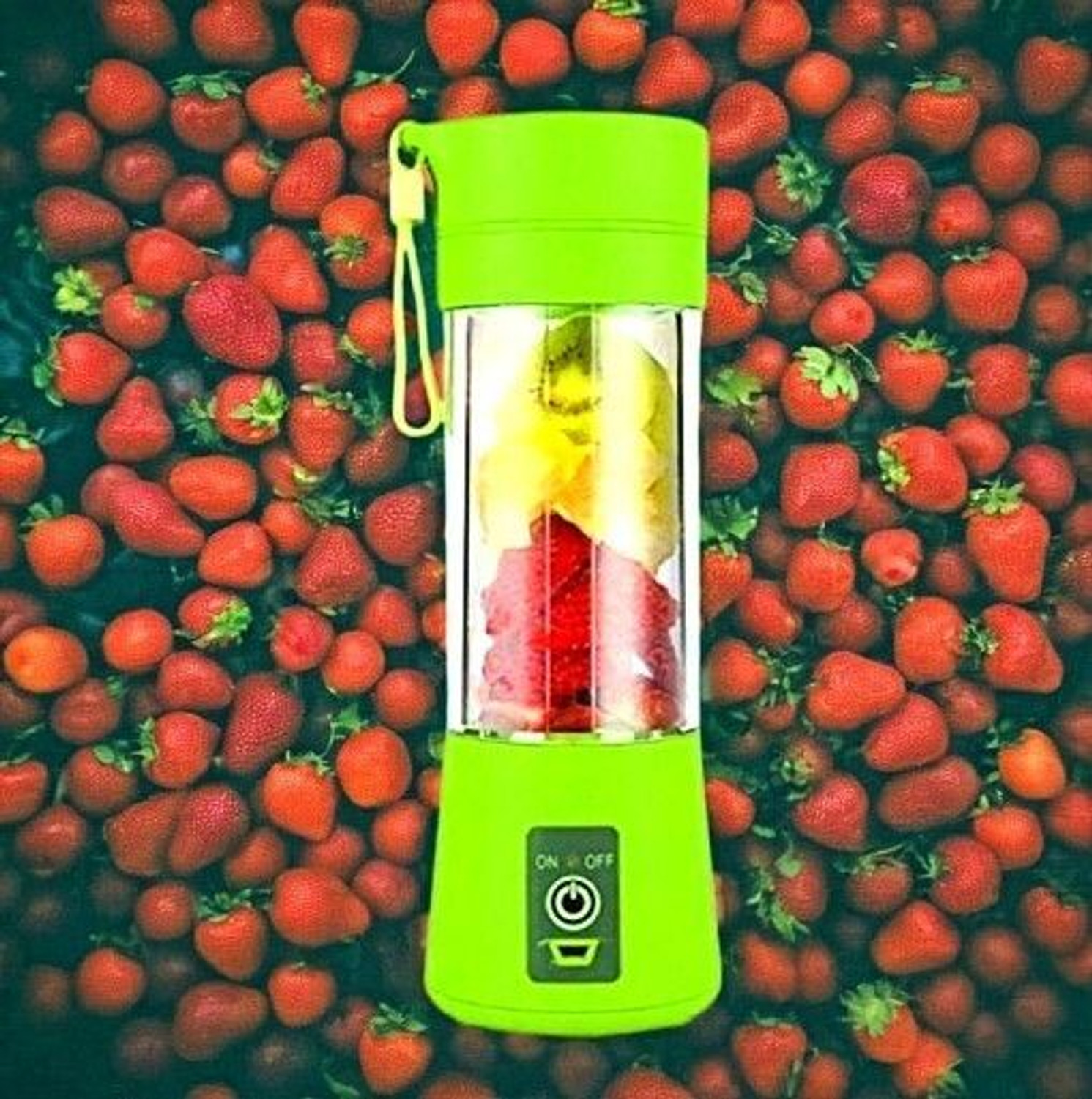 Image of JayGopalTrendz Electric Rechargeable Fruit Juicer Maker Portable USB Mini Juicer ShakerTY202 350 W Juicer Mixer Grinder (Electric Rechargeable Fruit Juicer Maker Portable USB Mini Juicer ShakerTY202 | 1 Jar | Multicolor)