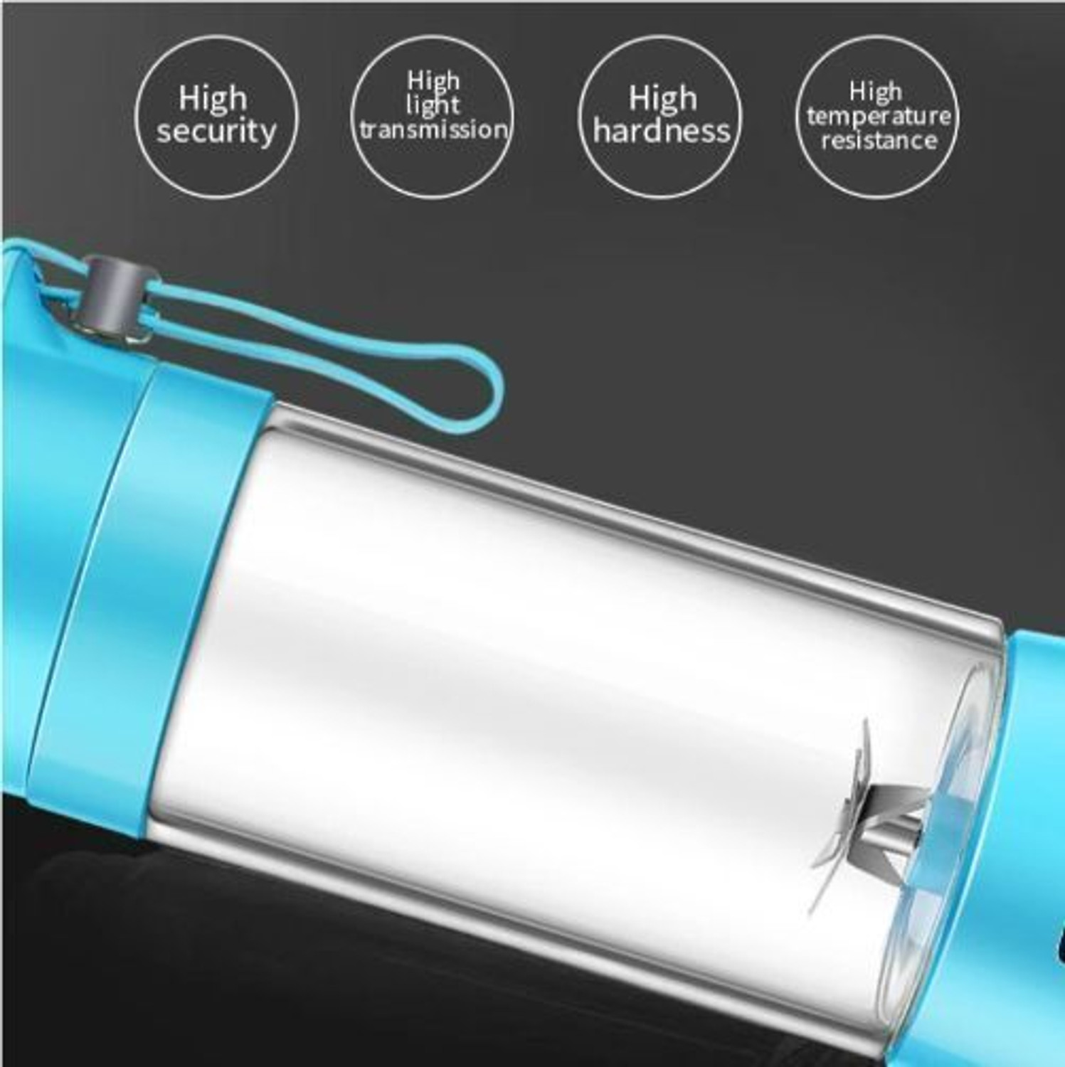 Image of SS brother Pro Fruit Juicer 200 W Juicer Mixer Grinder (AHU 880U RECHARGEABLE PORTABLE USB JUICER BOTTLE SLECTRIC MIXER BLENDER GRINDER | 1 Jar | Multicolor)