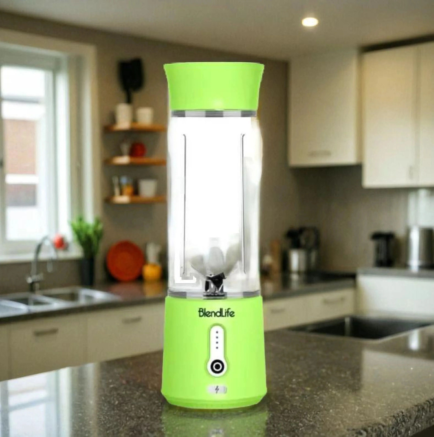 Image of SS brother Pro Fruit Juicer 350 W Juicer Mixer Grinder (USB Rechargeable Mini Juicer Mixer Grinder MI138 | 1 Jar | Multicolor)
