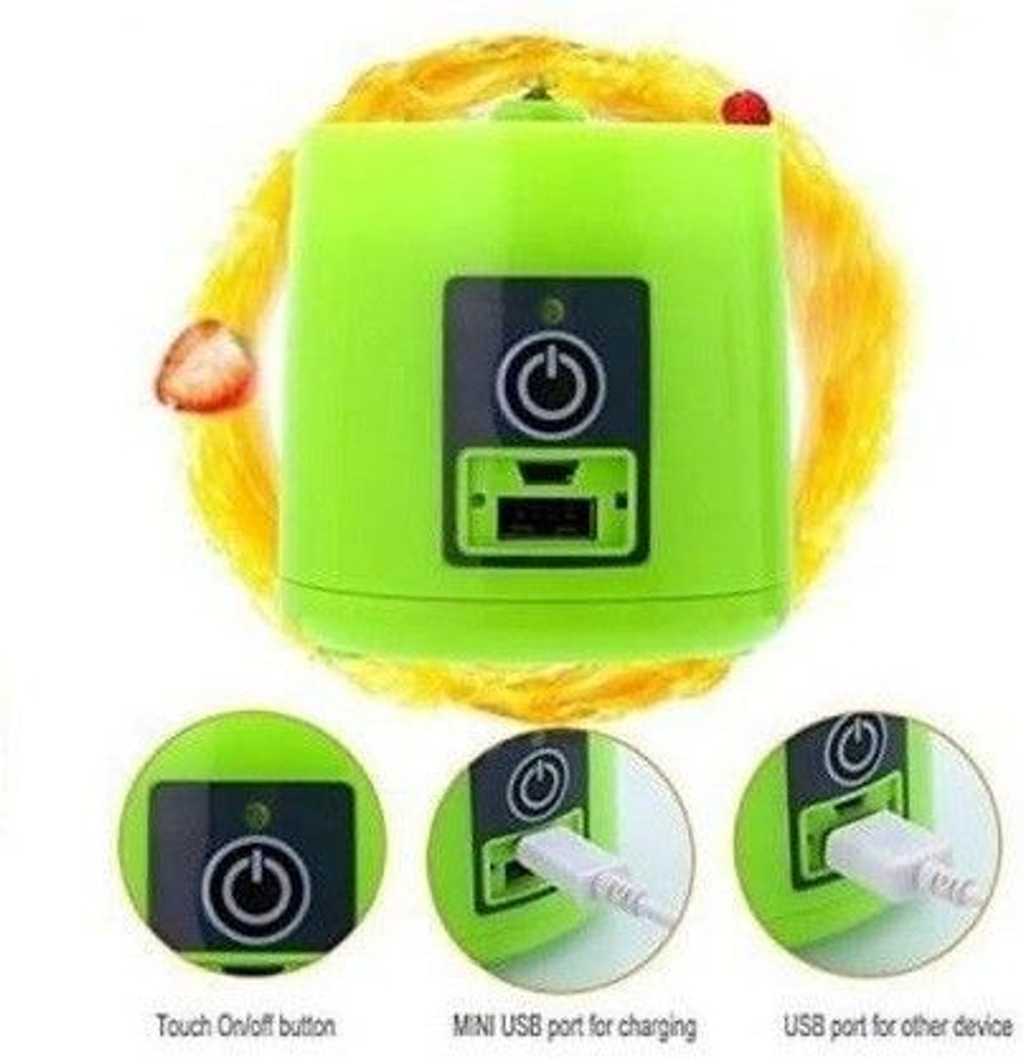 Image of princemarkett Pro Fruit Juicer 200 W Juicer Mixer Grinder (1 | 1 Jar | Multicolor)