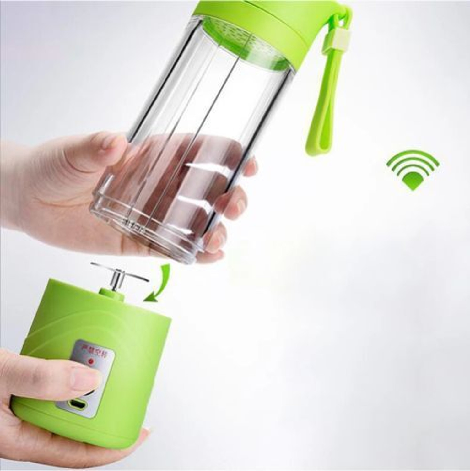 Image of Modexa Global Pro Fruit Juicer 200 W Juicer Mixer Grinder (AYY 457Y RECHARGEABLE PORTABLE USB JUICER BOTTLE SLECTRIC MIXER BLENDER GRINDER | 1 Jar | Multicolor)