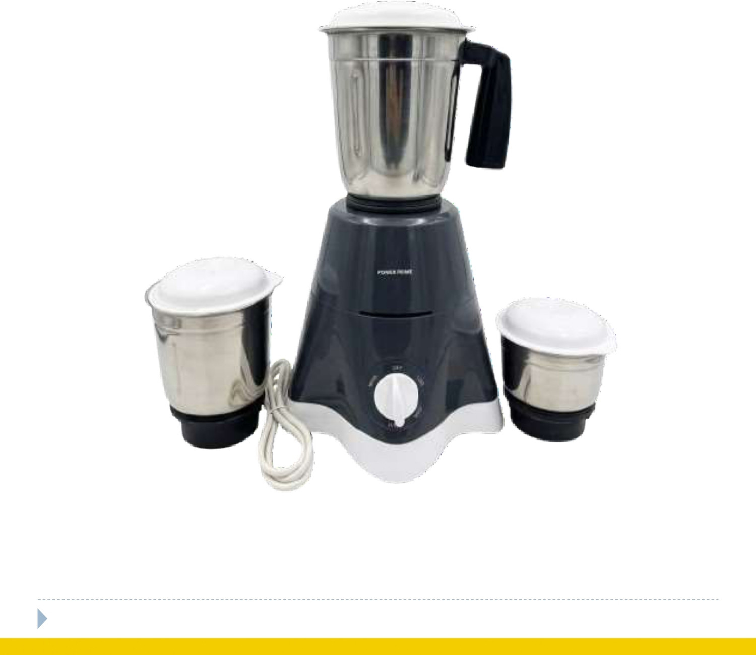 Image of laxmigold Grinder 041 550 W Juicer Mixer Grinder (JMG 41 | 3 Jars | Black)