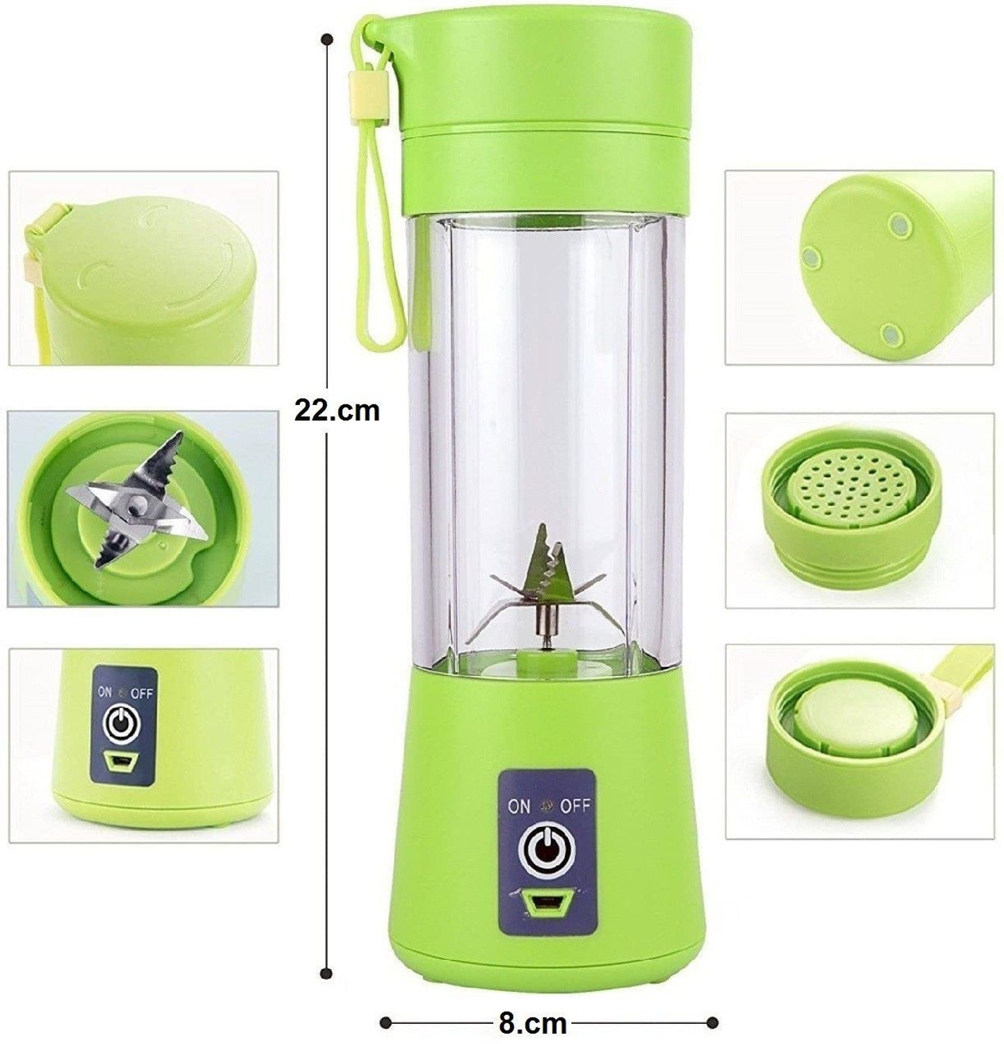 Image of princemarkett Pro Fruit Juicer 200 W Juicer Mixer Grinder (NG-01 | 1 Jar | Multicolor)