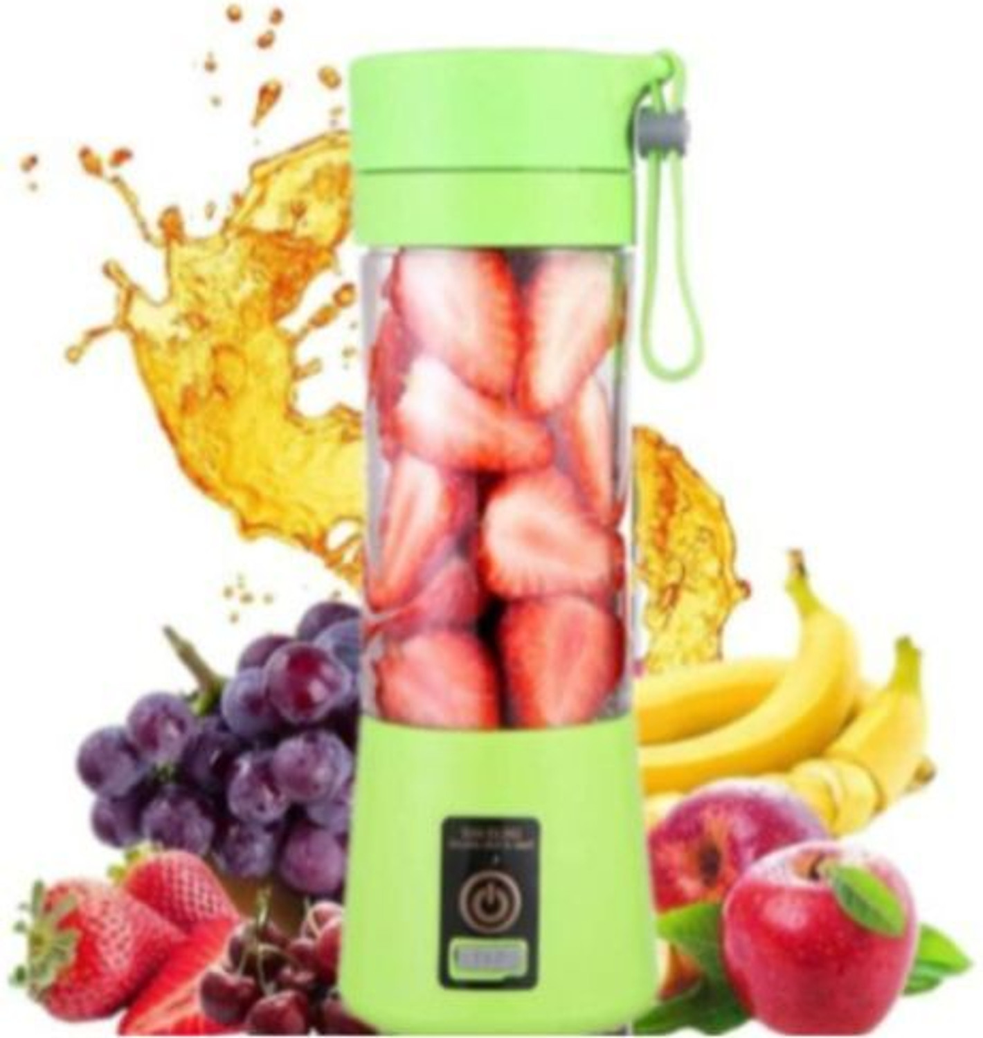 Image of princemarkett Pro Fruit Juicer 200 W Juicer Mixer Grinder (JUI64-ER105-Portable Rechargeable Juicer For Fruits & Vegetable | 1 Jar | Multicolor)