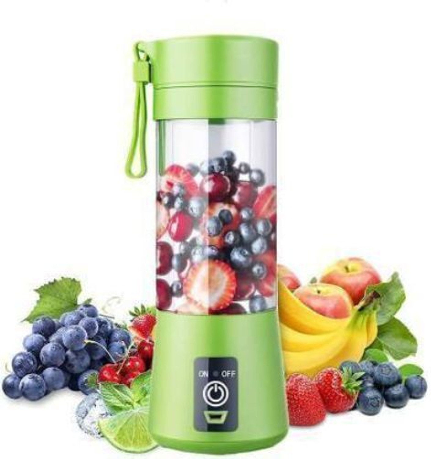 Image of Manasa Pro Fruit Juicer 200 W Juicer Mixer Grinder (ASE 870A BlendLife Juice With Sipper For Juices, Shakes, Smoothies, Baby Food | 1 Jar | Multicolor)