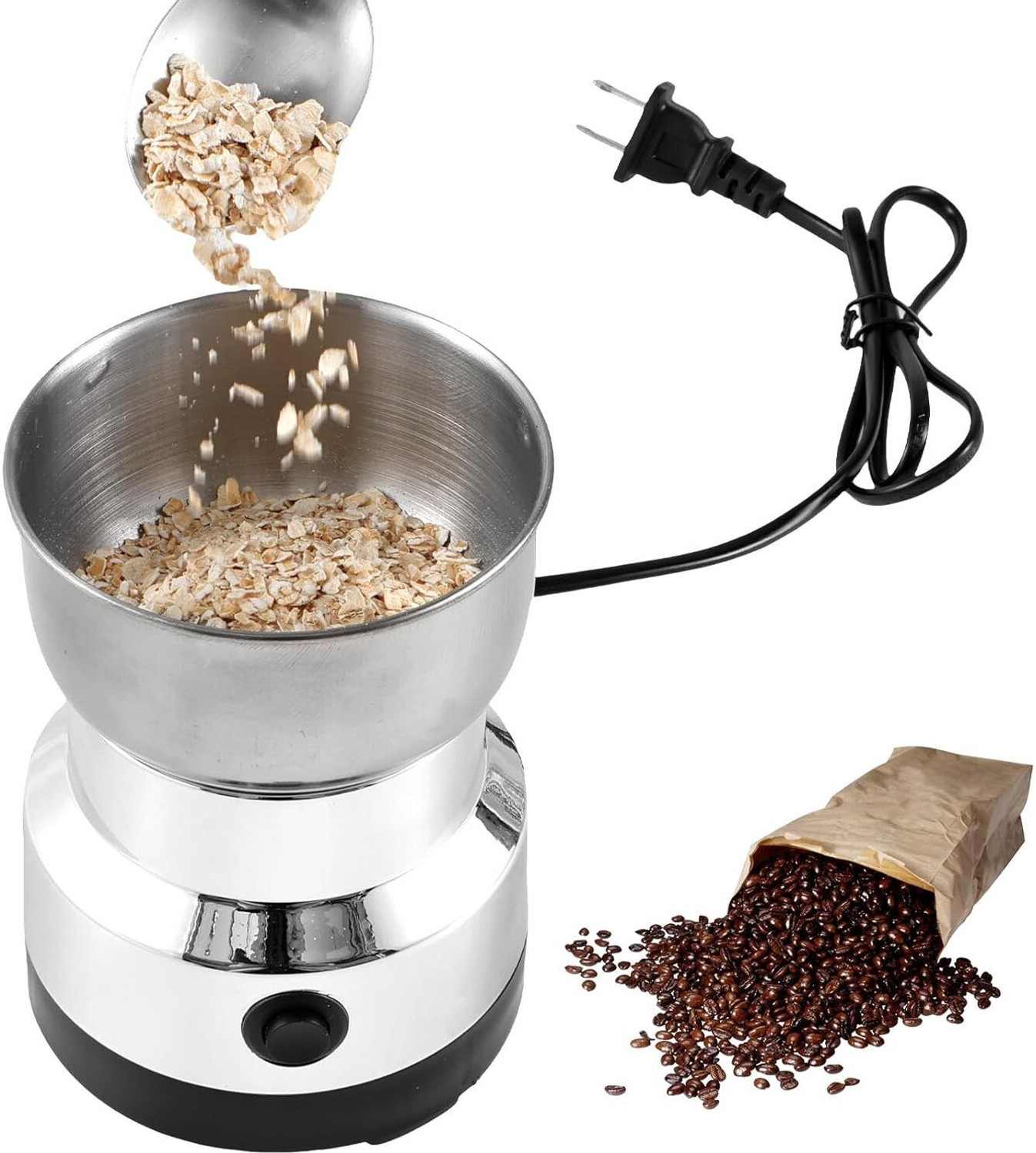 Image of Elvara creations mixer grinder 220 W Juicer Mixer Grinder (Mixer Grinder 220 W Mixer Grinder | 1 Jar | Silver)
