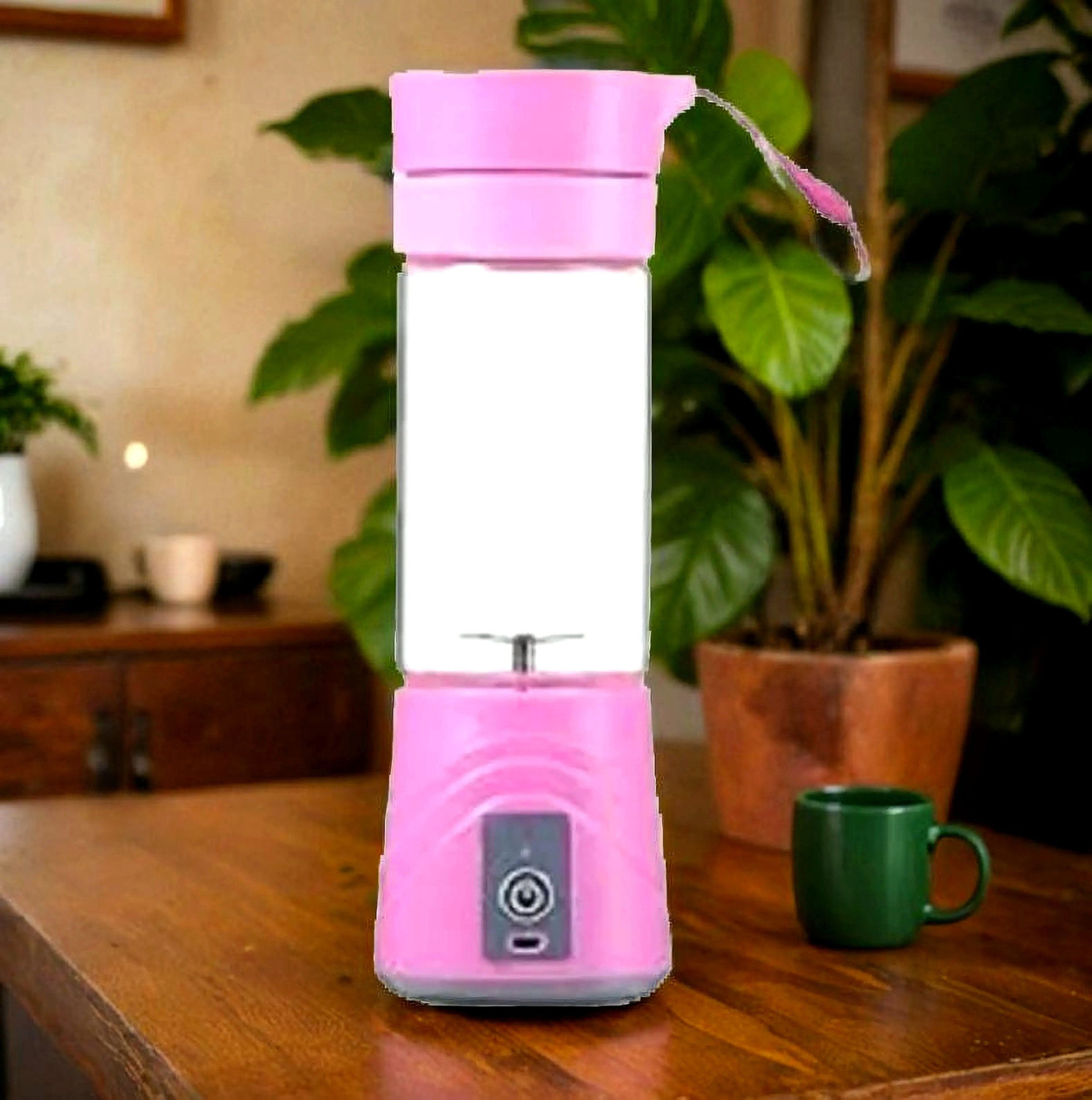 Image of JayGopalTrendz Electric Fruit Juicer Maker USB Rechargeable Mini Juicer Mixer GrinderQJ392 350 W Juicer Mixer Grinder (Electric Fruit Juicer Maker USB Rechargeable Mini Juicer Mixer GrinderQJ392 | 1 Jar | Multicolor)