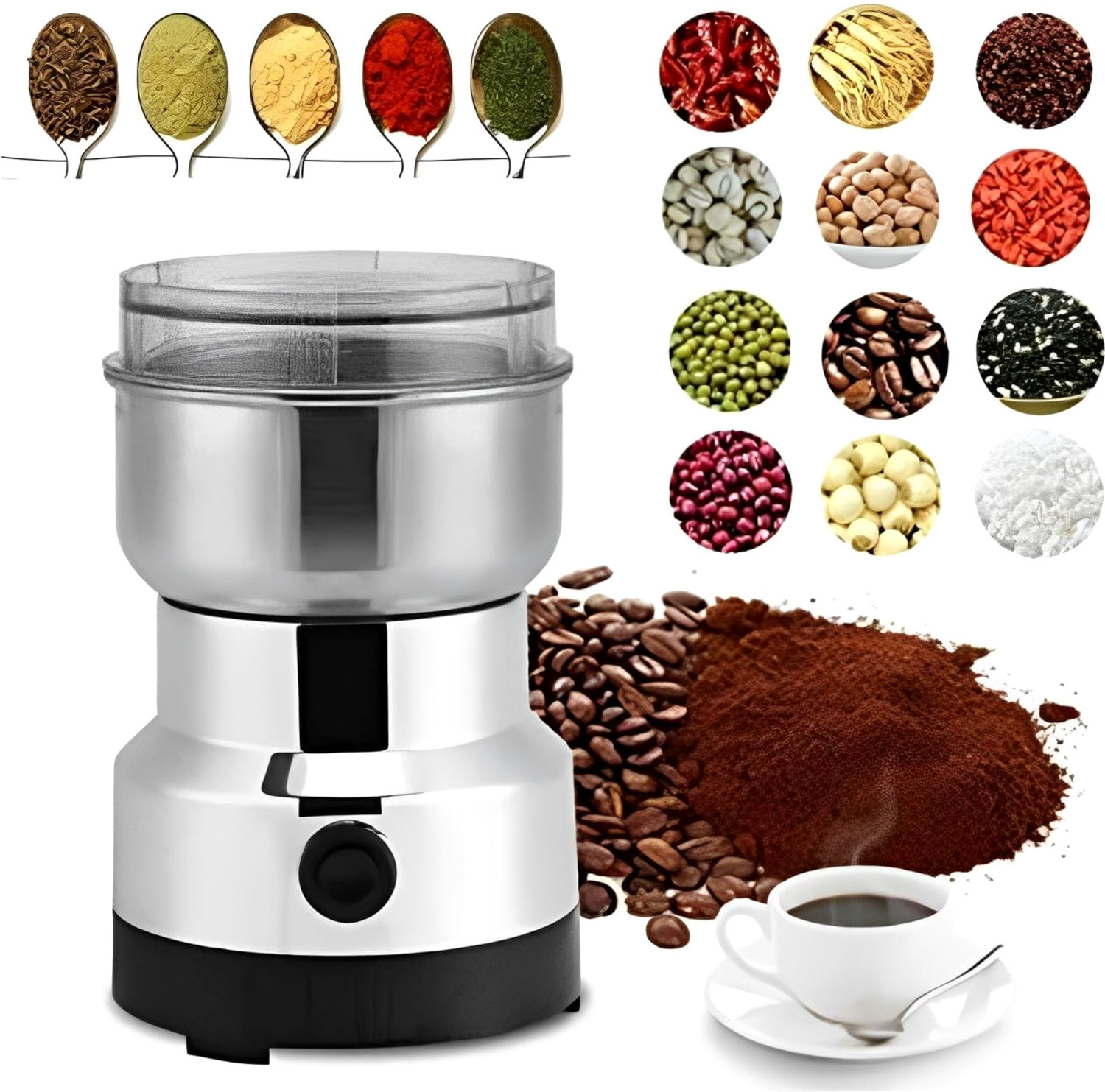 Image of MST Goldi PJC-04 240 W Juicer Mixer Grinder (Portable Blender, Personal Mini Travel Electric Shakes Smoothie Fruit Juicer | 2 Jars | Multicolor)