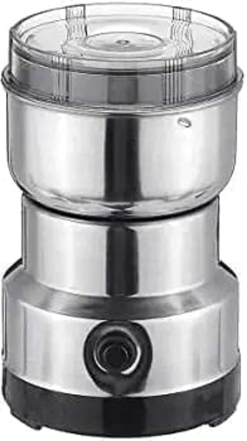 Image of Manasa Mixer Grinder 200 W Mixer Grinder (Multifunction Mixer Grinder Machine, Smash Machine, Coffee Bean Grinder | 1 Jar | Silver, Black)