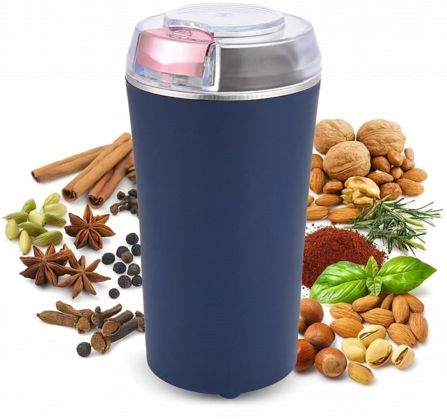 Image of Adhyaraa Enterprises Portable USB Rechargeable Juicer Blender Mini Smoothie Maker Bottle 105 W Juicer Mixer Grinder (Portable Blender Juicer | 1 Jar | Multicolor)