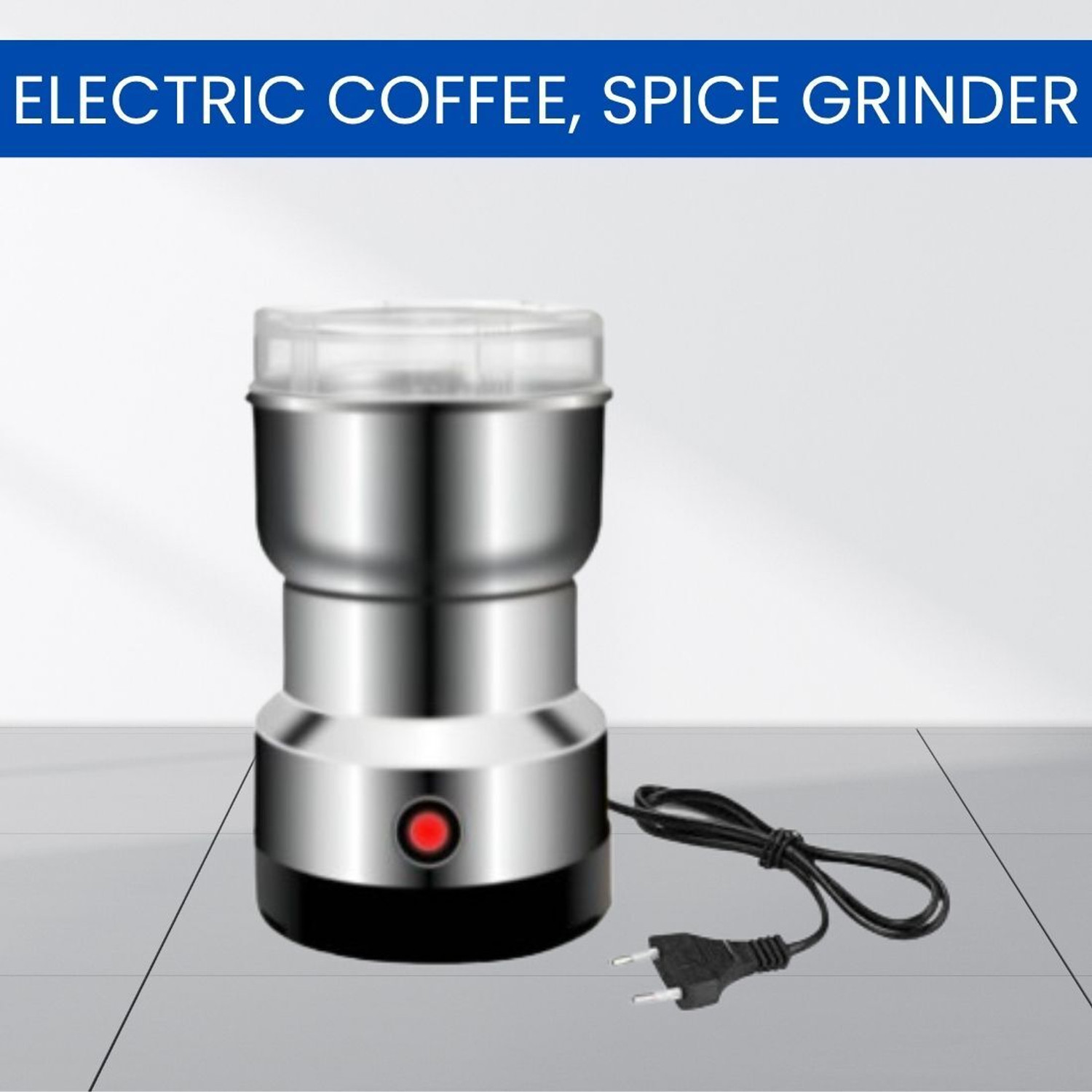 Image of JayGopalTrendz Grinder 350 W Mixer Grinder (Electric Grinder With Coffee & Nuts Grains Bean Grinder Juicer Mixer GrinderJ235 | 1 Jar | Silver)