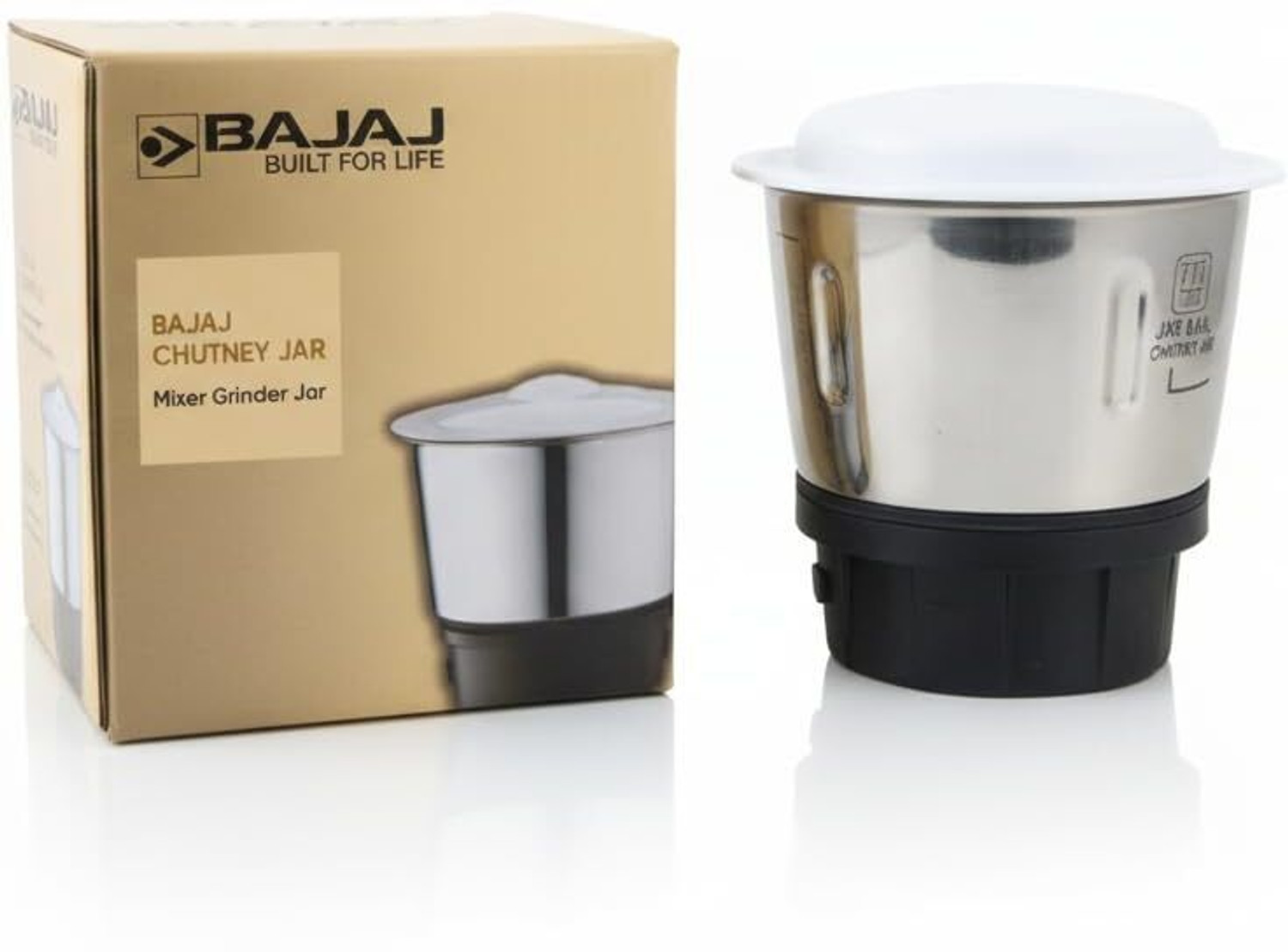 Image of BAJAJ Original 400ml Chutney Jar Assembly Mixer Juicer Jar (400 ml)