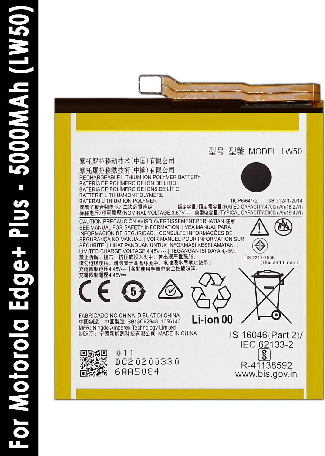 Image of Lynacz Original Mobile Battery For BLP729 lithi-ion Batterry Compatible for Realmi Narzo 20A, 10A, 5, 5i, With Warranty