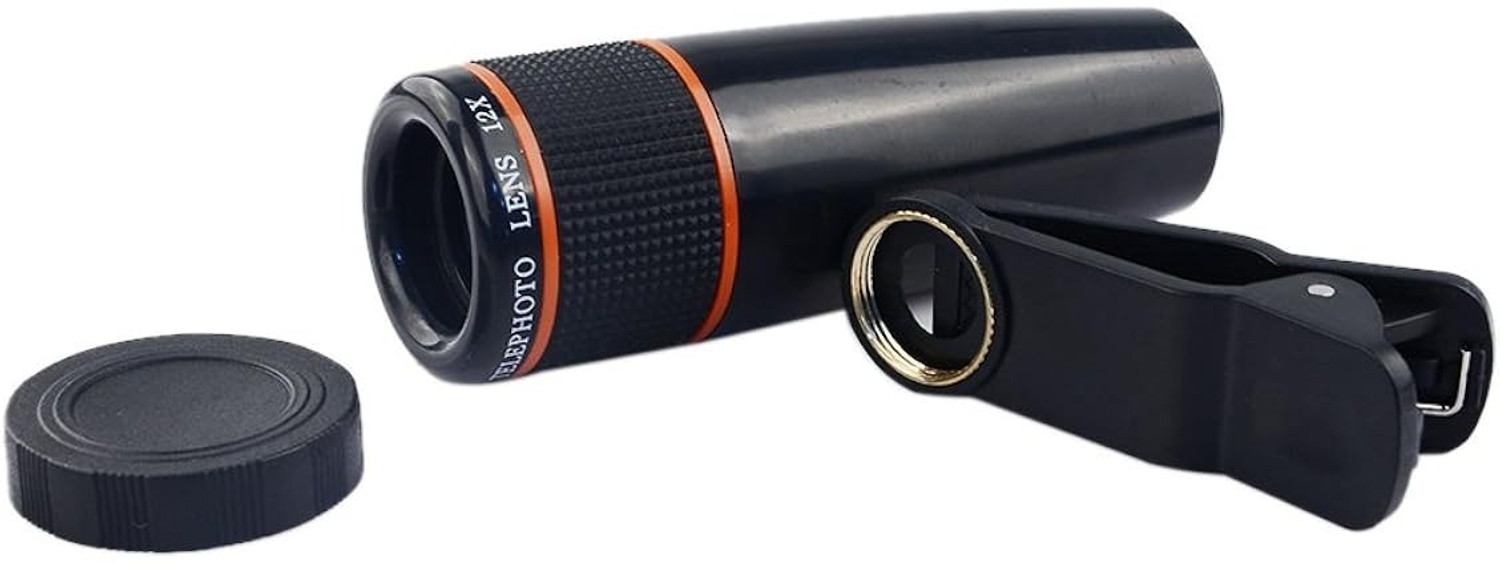 Image of Wifton 12X Optical Zoom Telescope Camera Kit with Tripod-S1 Mobile Phone Lens
