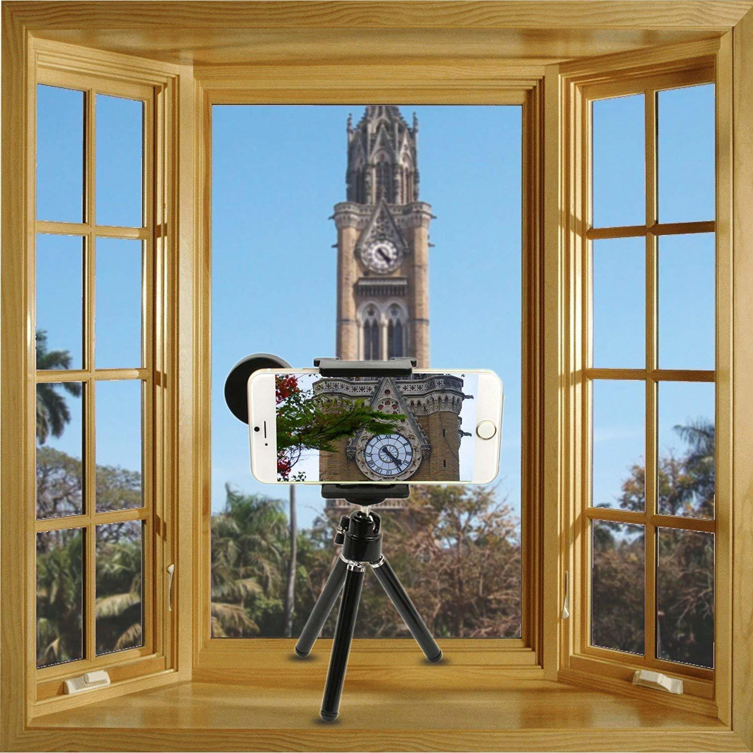 Image of Wifton 12X Optical Zoom Telescope Camera Kit with Tripod-S1 Mobile Phone Lens