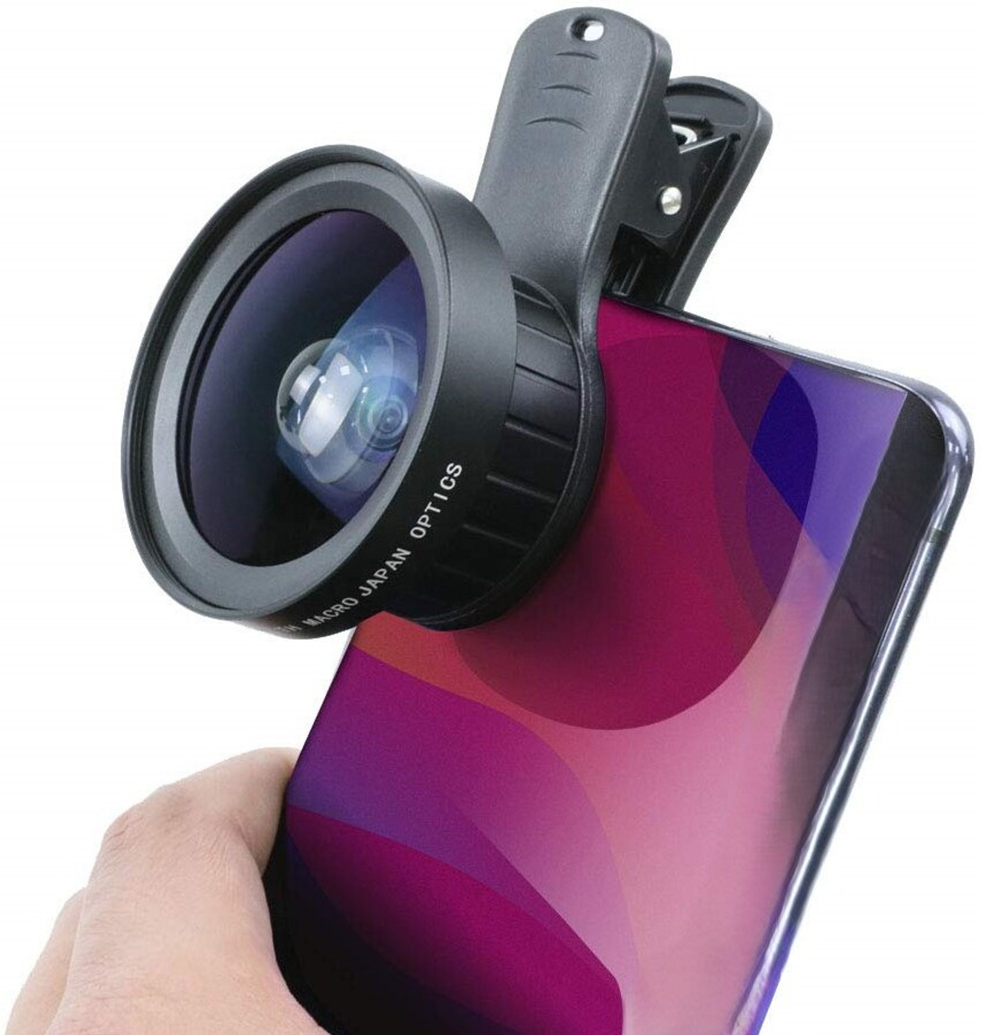 Image of OSTALY 0.45X Ultra HD 2 in 1 Mobile Lens Kit L58 Macro Lens Wide Angle and 15X Lens Mobile Phone Lens