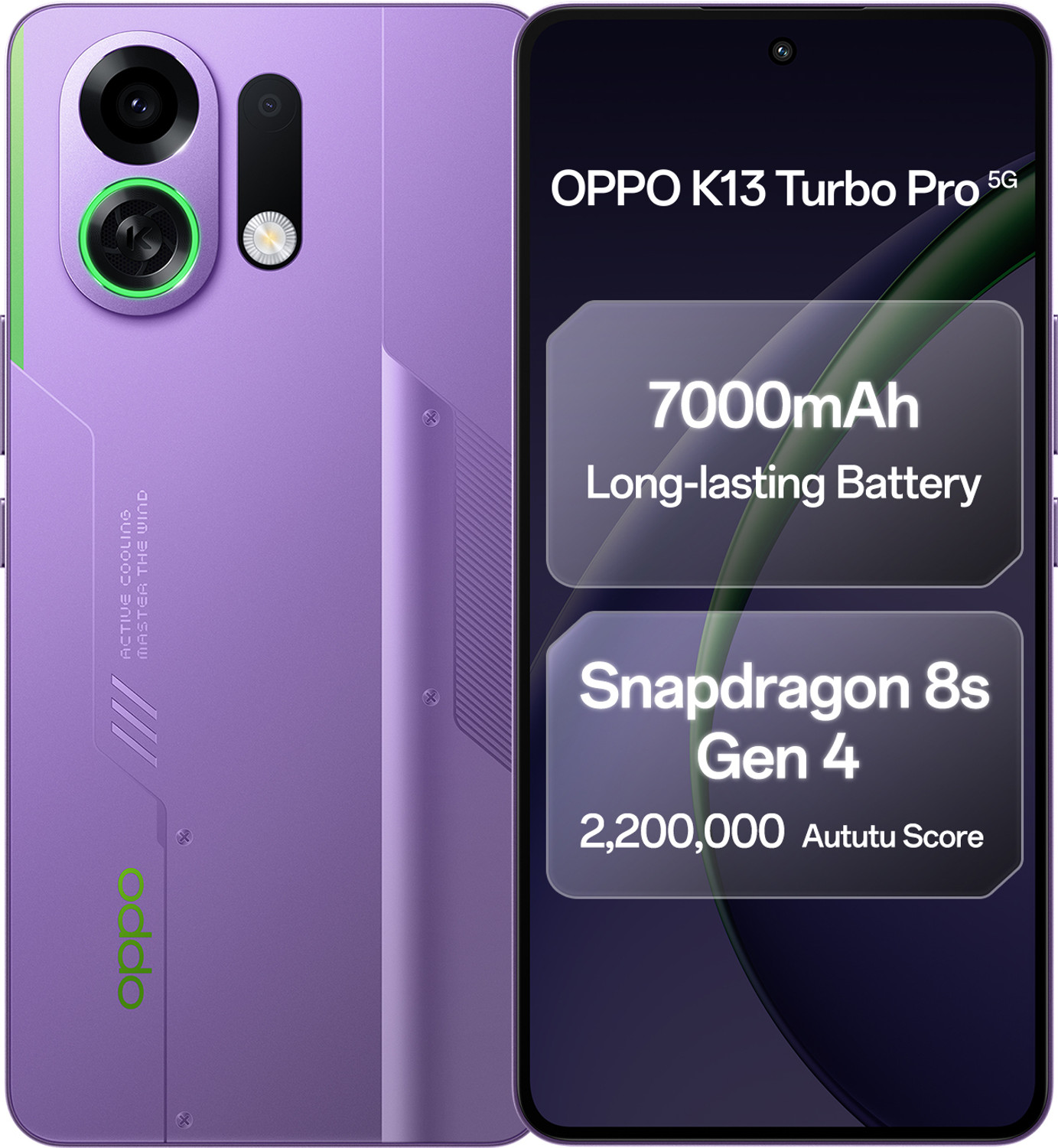 OPPO K13 Turbo Pro 5G 256GB Purple Phantom - Image 6