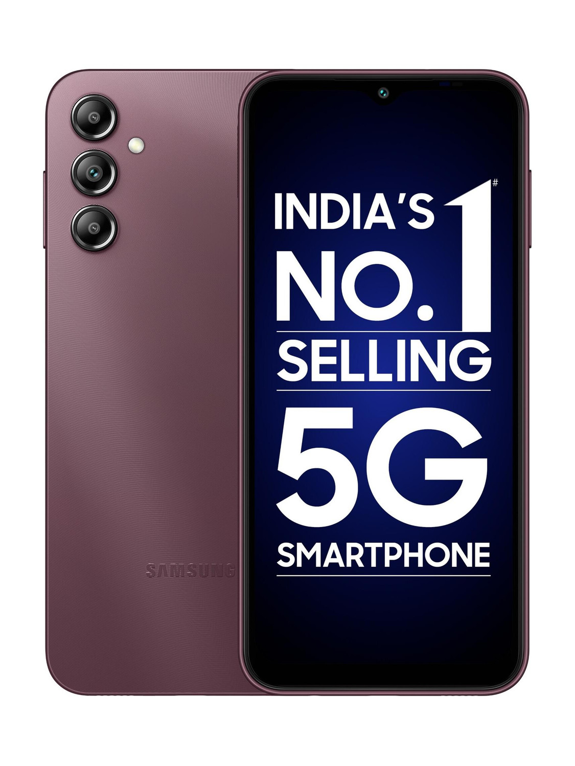 Samsung Galaxy A14 5G (Dark Red, 128 GB) - Image 6