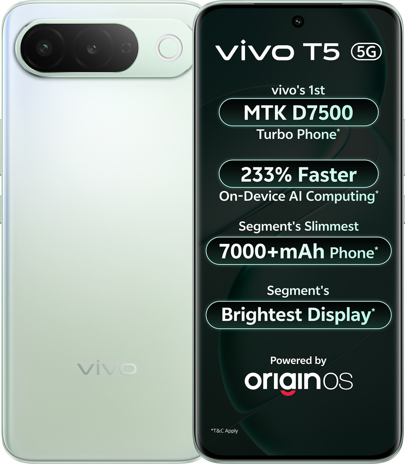 vivo T5 5G (Silver Green, 128 GB) - Image 6