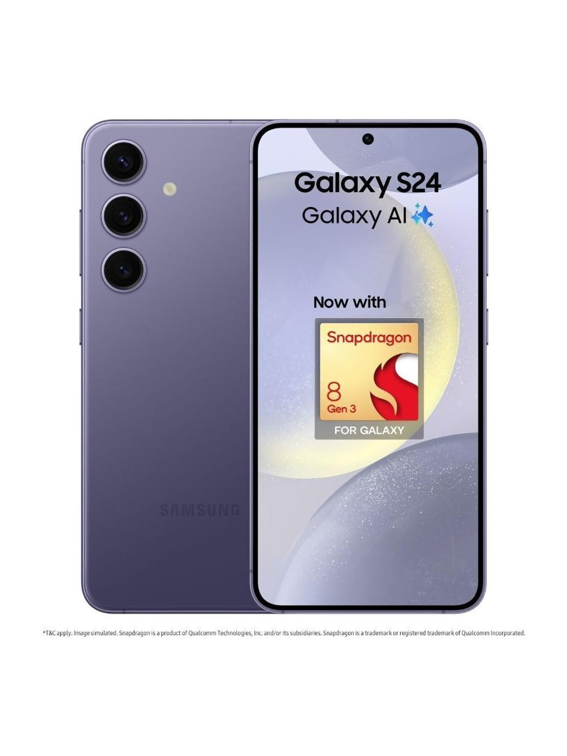 Samsung Galaxy S24 5G 256GB Cobalt Violet - Image 1