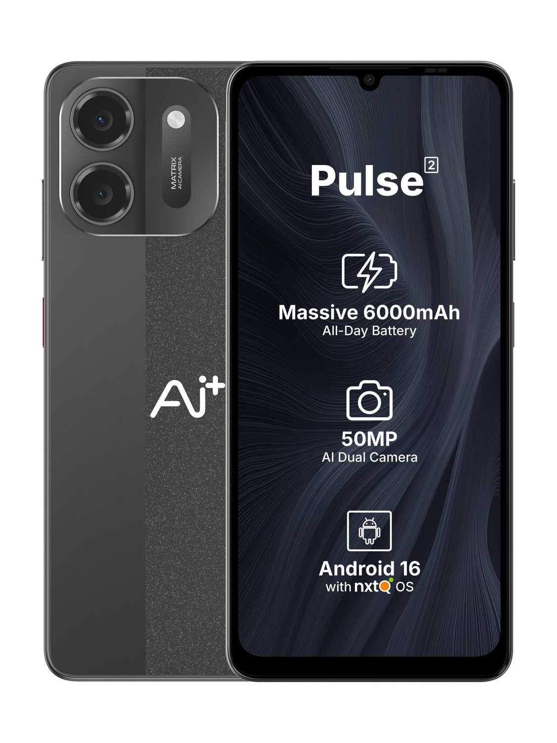 Ai+ Pulse 2 128GB Black - Image 1