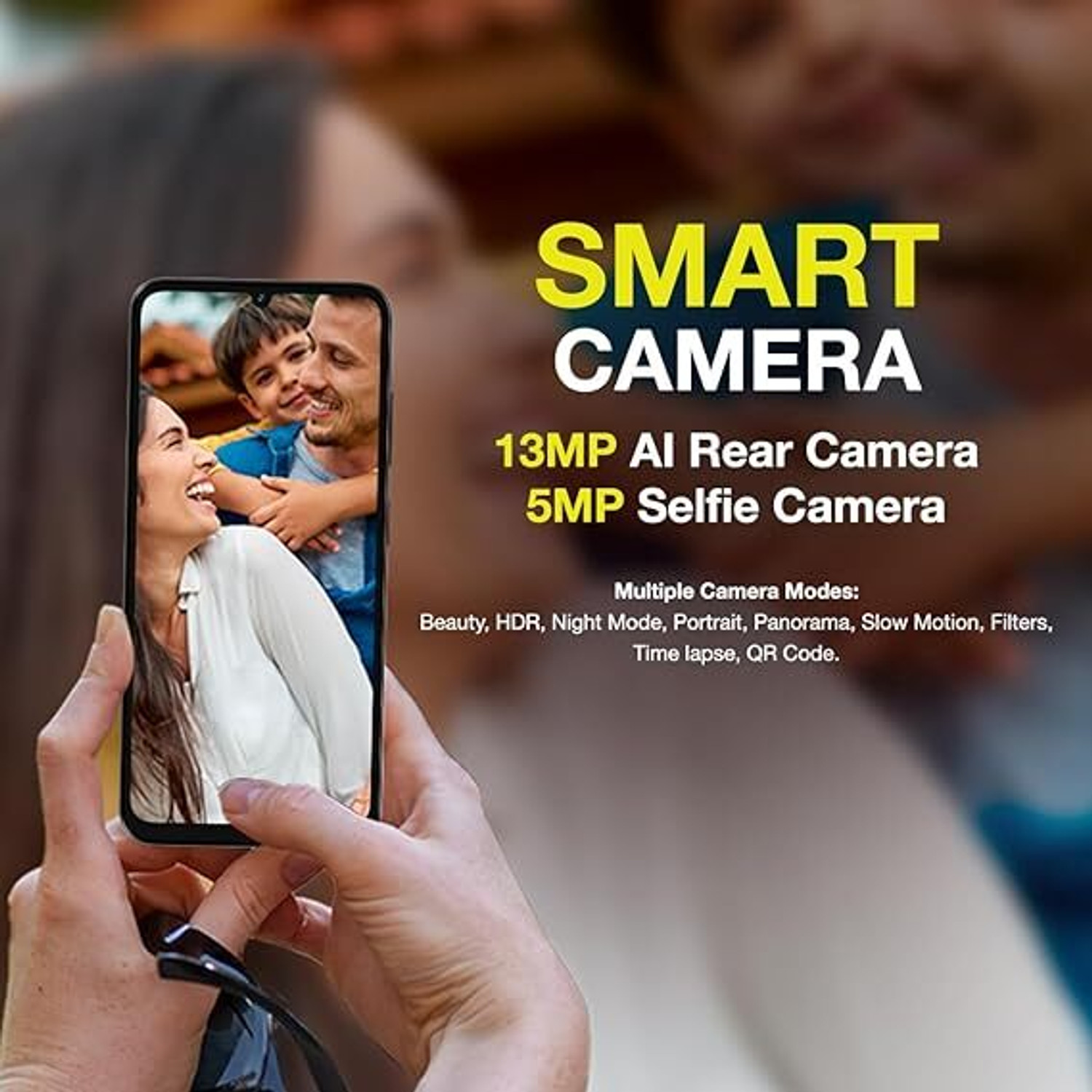 Image of LAVA Smart 2 (Crystal Blue, 64 GB) (3 GB RAM)