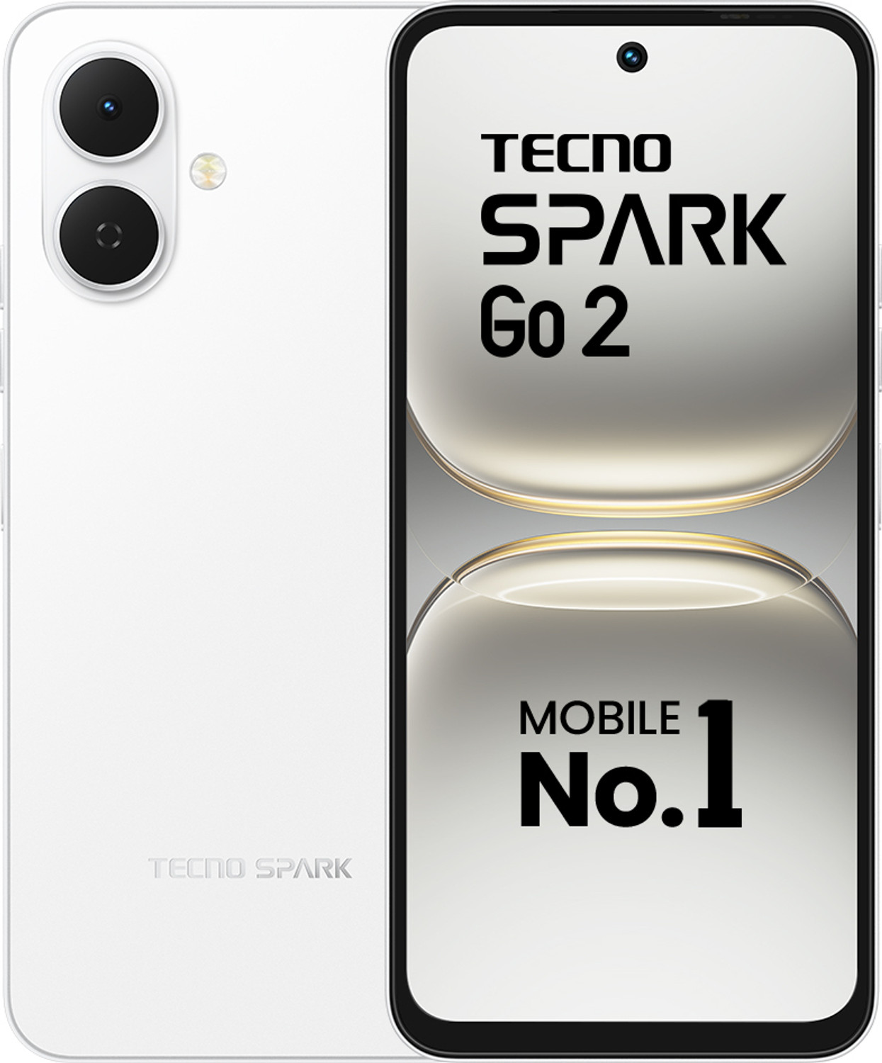 Tecno Spark Go 2 64GB 4GB RAM White - Image 1