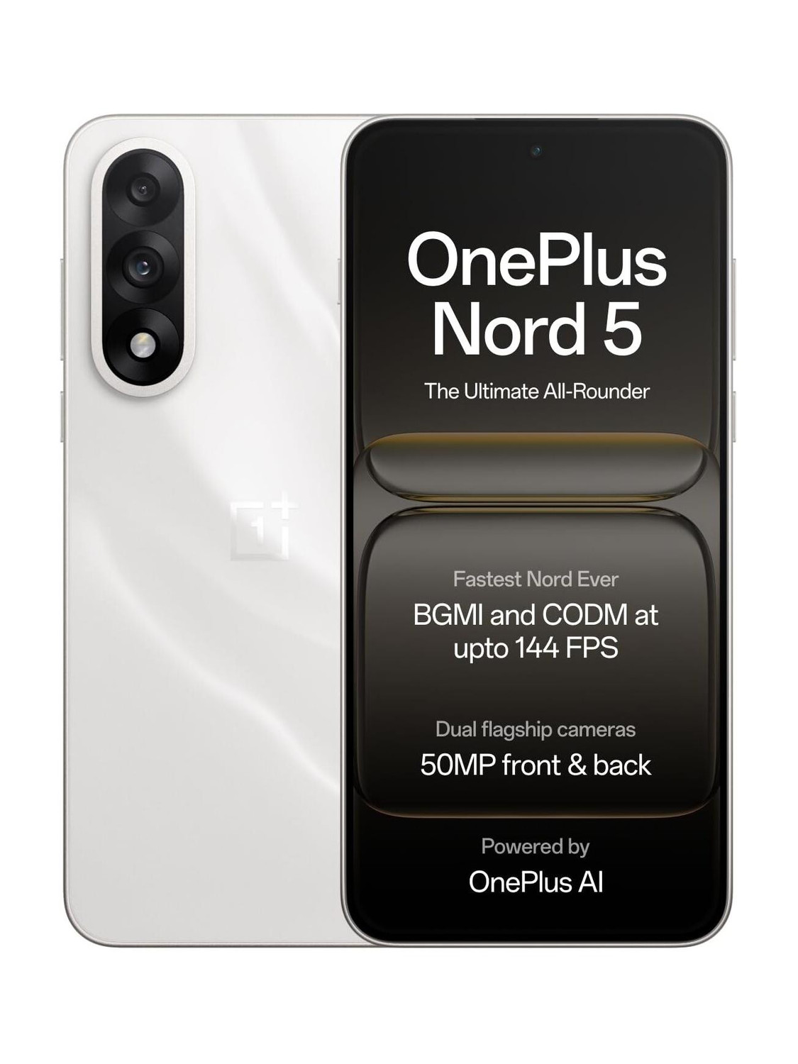 OnePlus Nord 5 5G 256GB 8GB RAM Marble Sands - Image 1