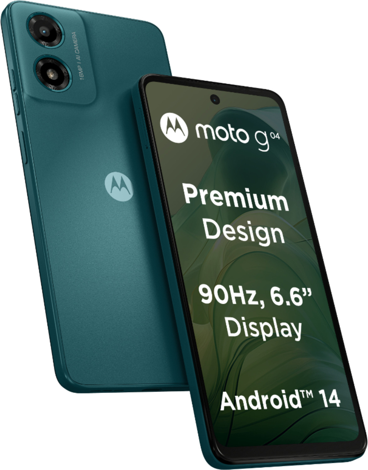 Motorola G04 128GB Sea Green - Image 1