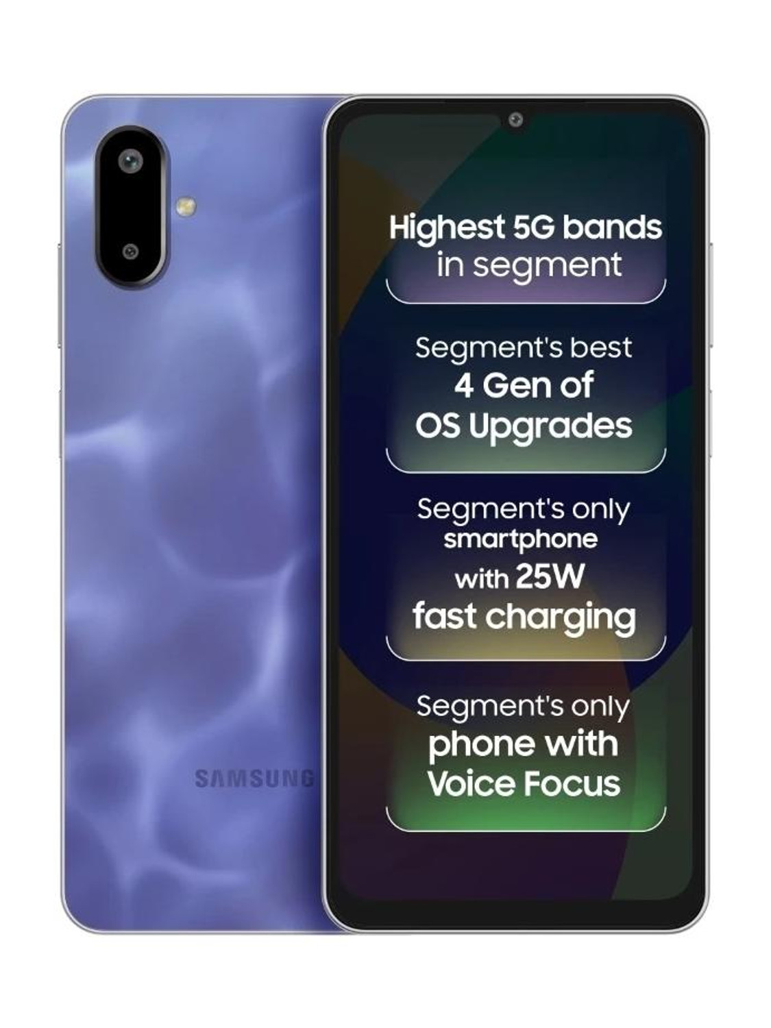 Samsung Galaxy F06 5G 64GB 4GB RAM Lit Violet - Image 1