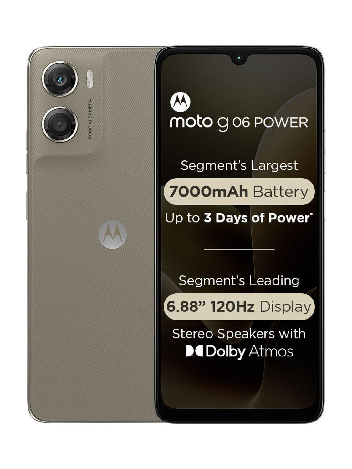Motorola g06 power (Pantone Laurel Oak, 64 GB, 4 GB RAM) - Image 1