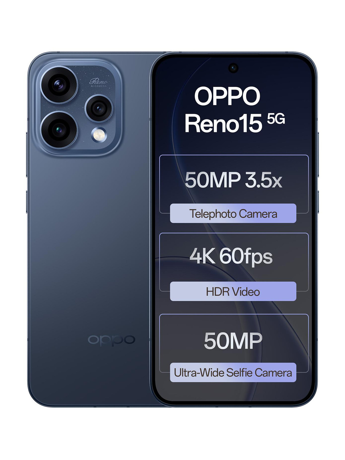 OPPO Reno15 5G (256 GB, Twilight Blue) - Image 6
