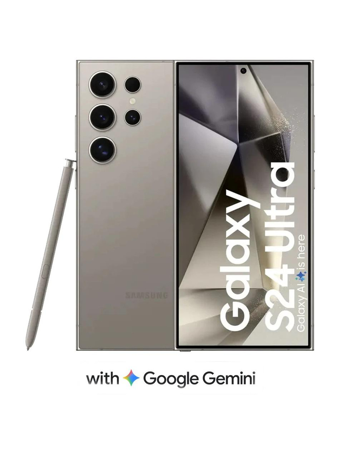 Samsung Galaxy S24 Ultra 5G 512GB Titanium Gray - Image 1