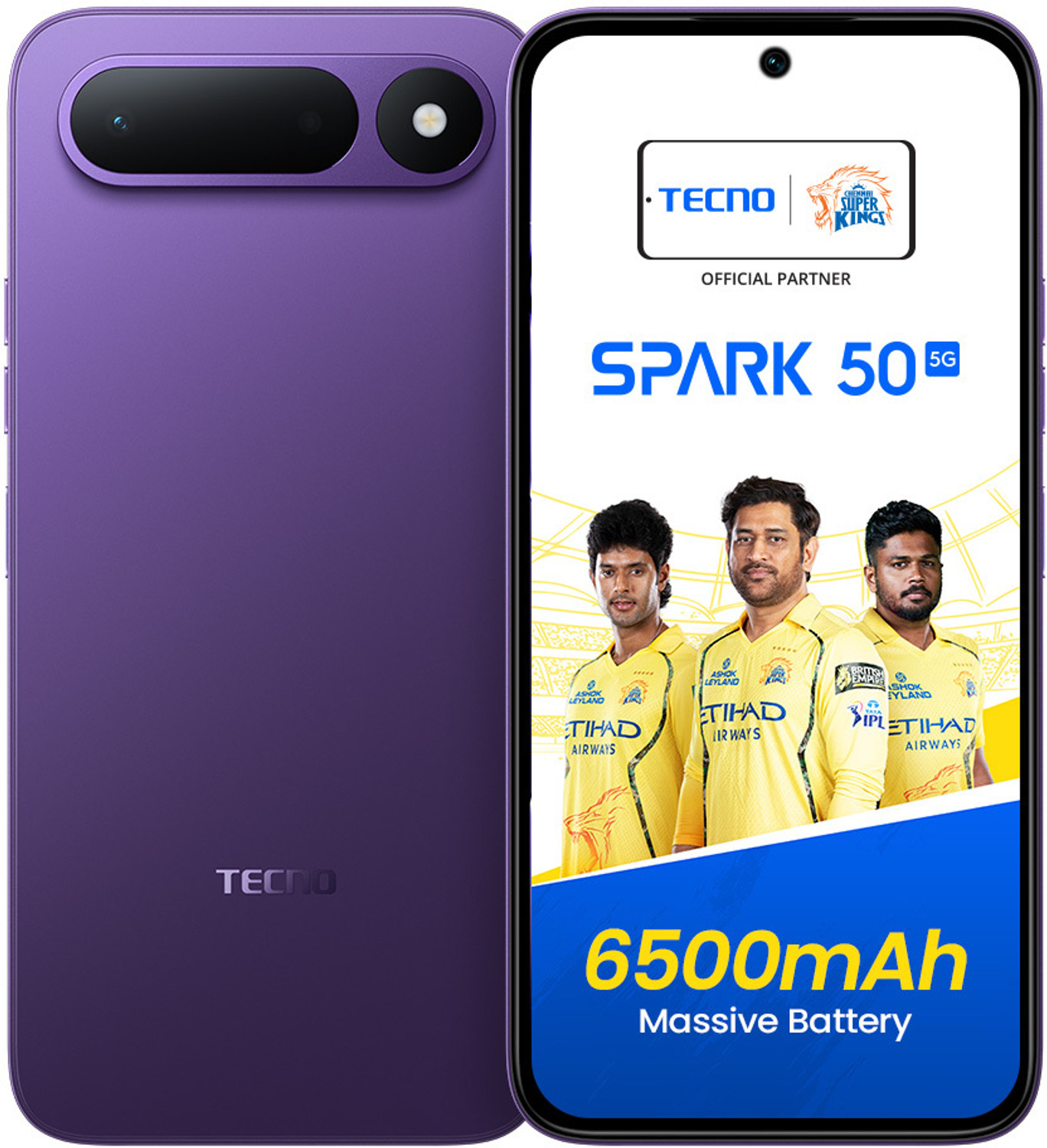Tecno Spark 50 5G (128 GB, Fantasy Purple) - Image 6