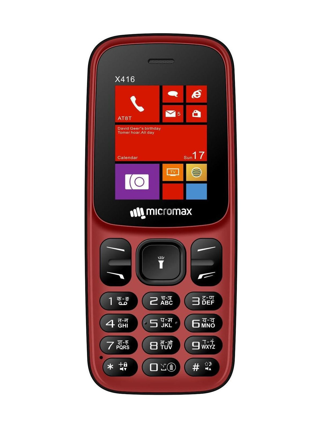 Micromax X416 Red - Image 1