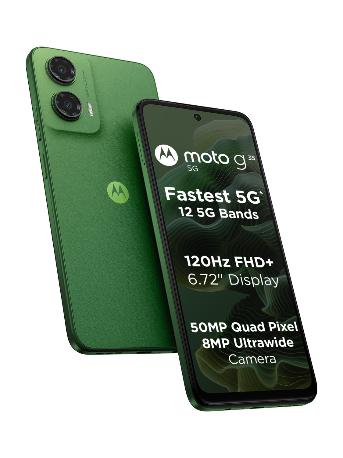 Motorola g35 5G 128GB 4GB RAM Leaf Green - Image 1