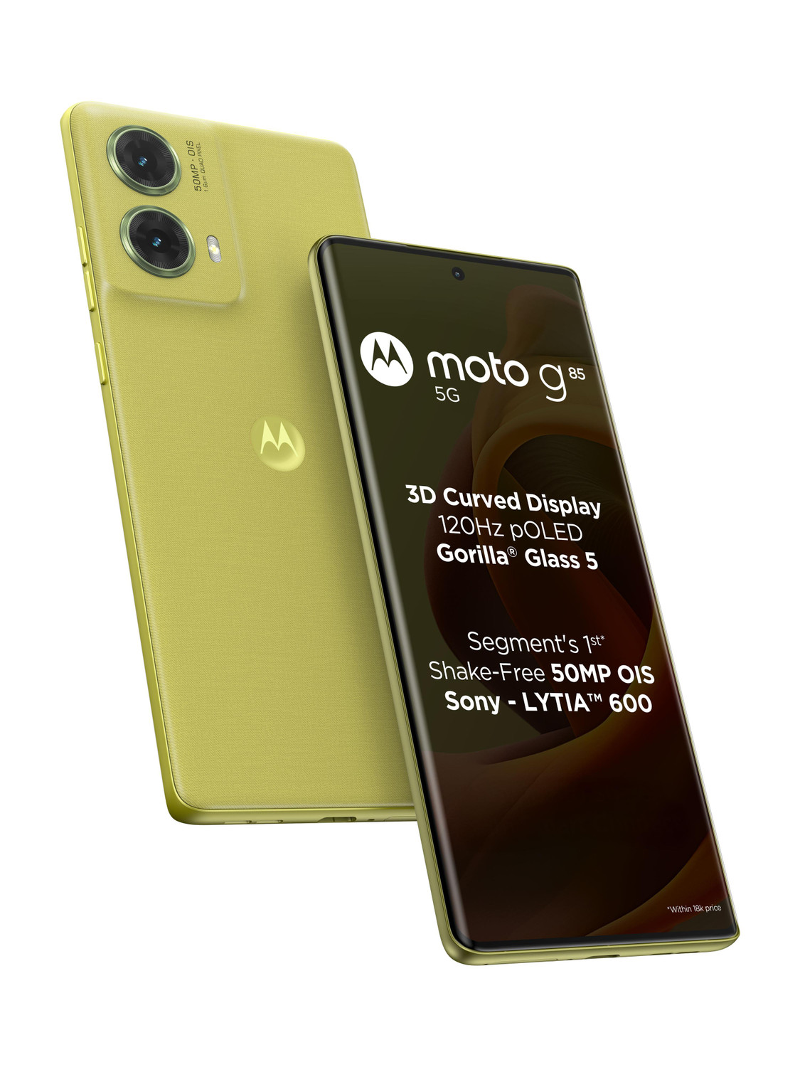 Motorola G85 5G 256GB 12GB RAM Olive Green - Image 1