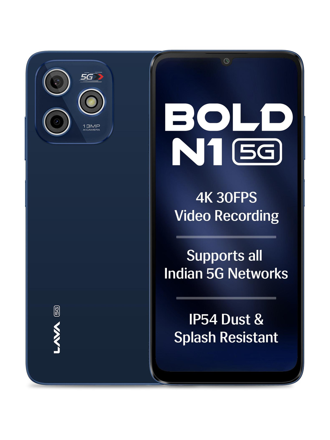 LAVA Bold N1 5G (Royal Blue, 64 GB) - Image 6