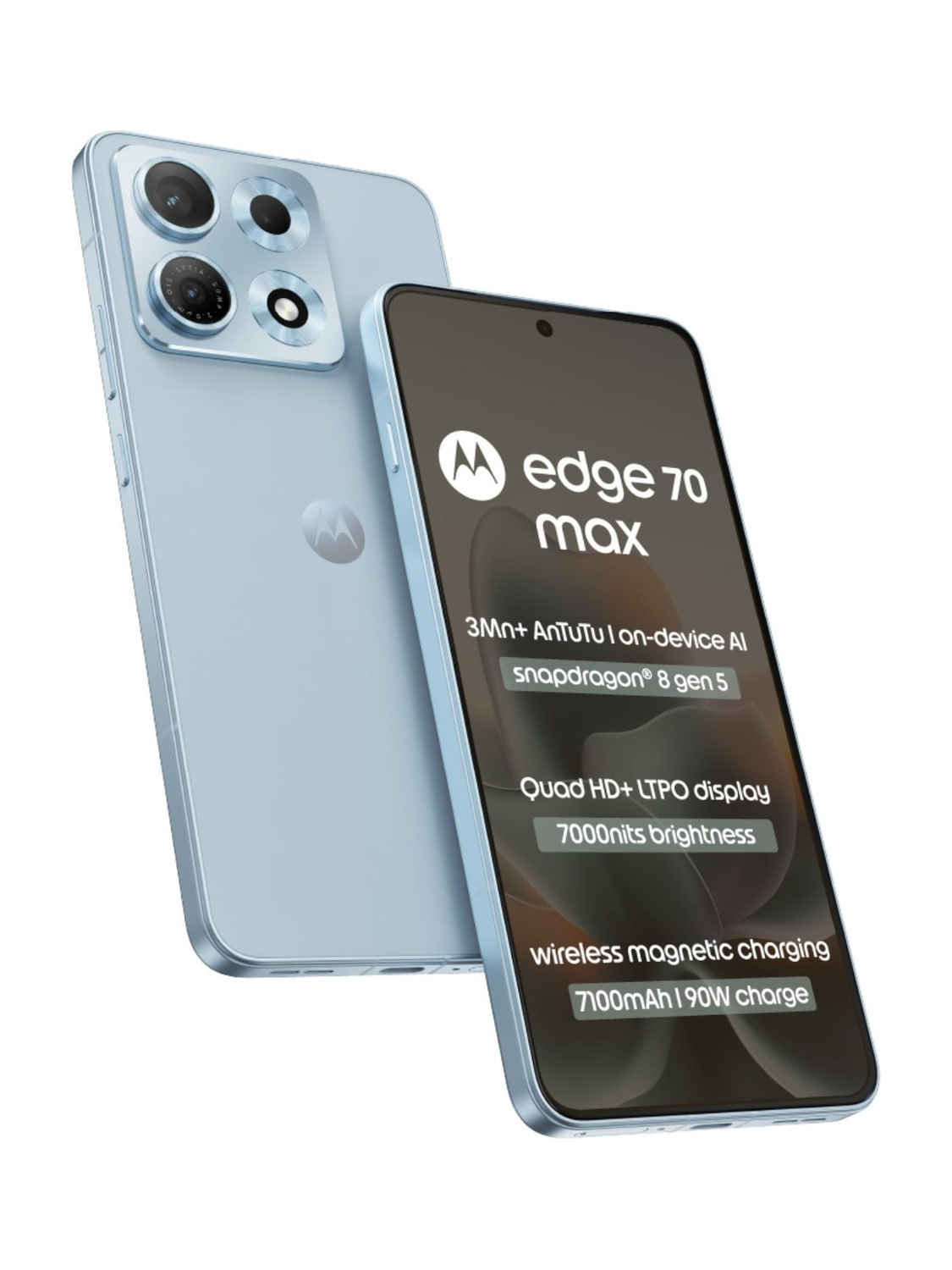 Motorola Edge 70 Max 256GB 8GB RAM Ice Melt - Image 1