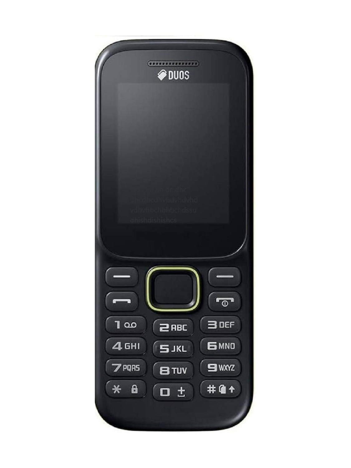Samsung AM-0B310 Guru Music 2 SM-B310E Dual SIM FM Black Keypad Mobile Phone