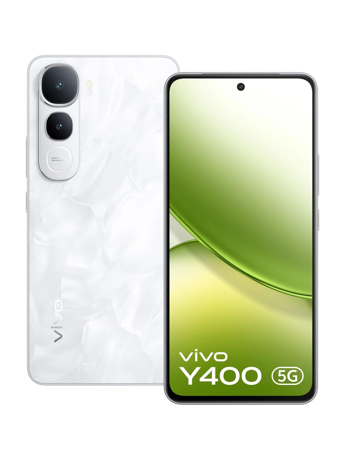 vivo Y400 5G 128GB 8GB RAM White - Image 1