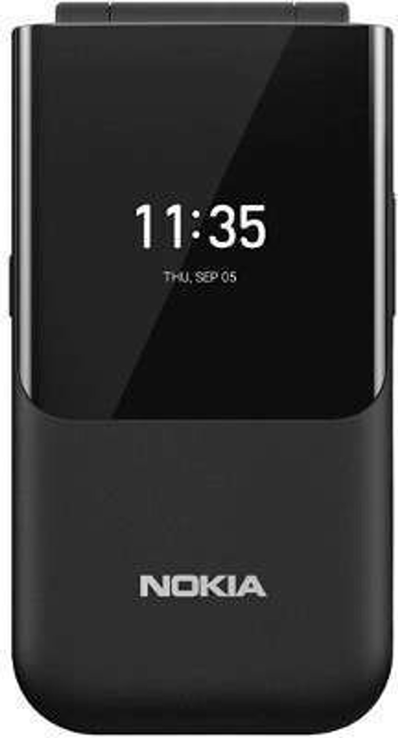 Image of Nokia 2720 Flip (Black, 4 GB) (512 MB RAM)