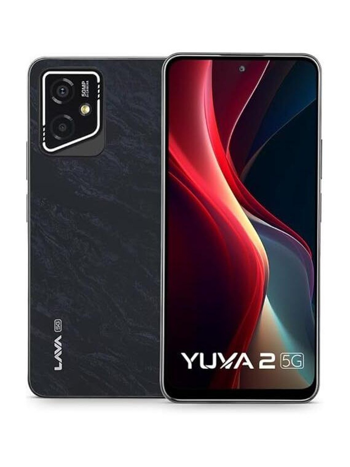 LAVA Yuva 2 5G Marble Black 128GB 4GB RAM - Image 1