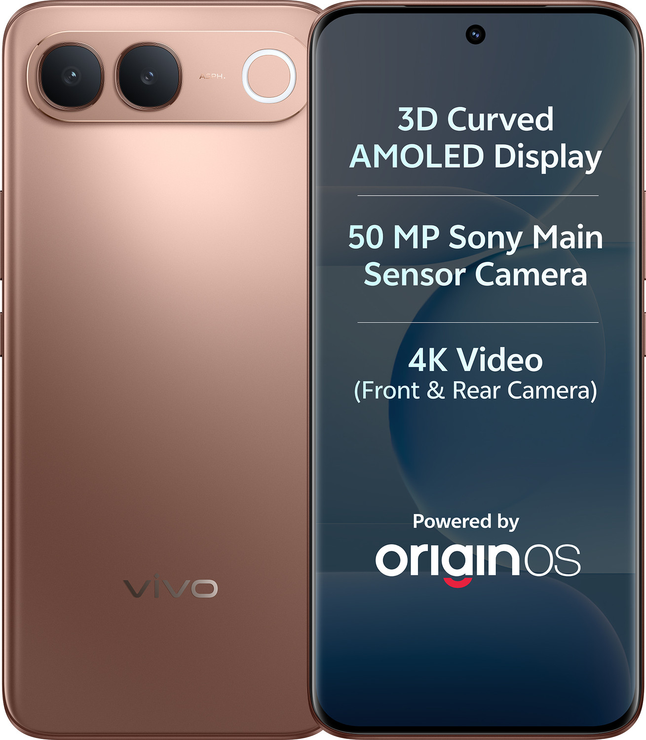 Image of vivo S2 (Regal Bronze, 128 GB) (8 GB RAM)