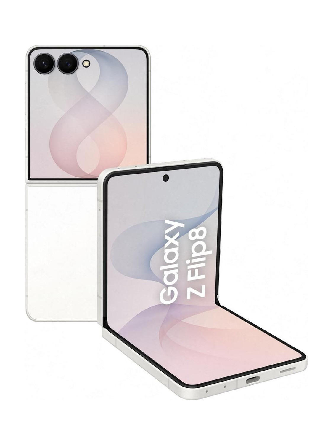 Samsung Galaxy Z Flip8 5G 256GB 12GB RAM White - Image 1