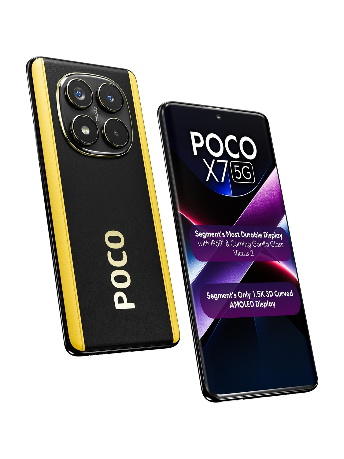 POCO X7 5G (Yellow, 128 GB, 8 GB RAM) - Image 1